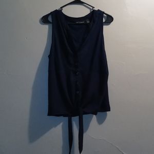 Navy Blue Button up shirt